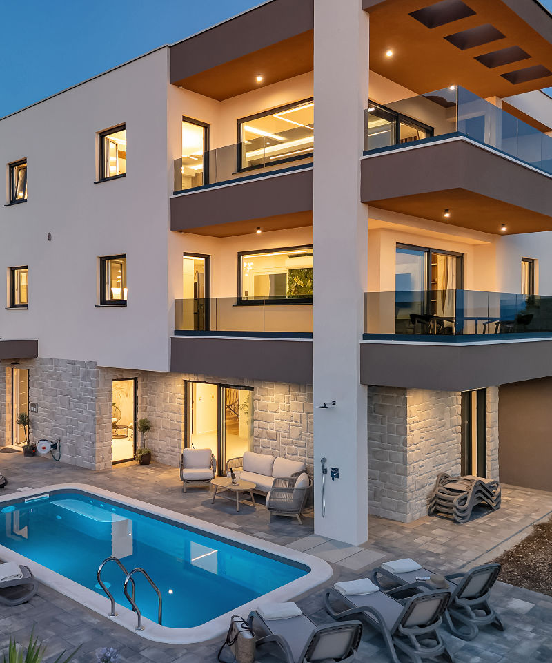 Luketina net portfolio Villa La Luna Tučepi